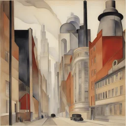 a city by Charles Demuth