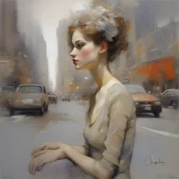 a city by Charles Dwyer