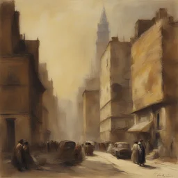 a city by Charles Mellin