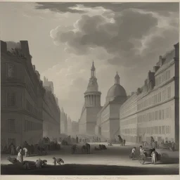 a city by Charles Philipon