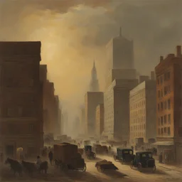 a city by Charles Schridde