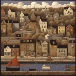 a city by Charles Wysocki