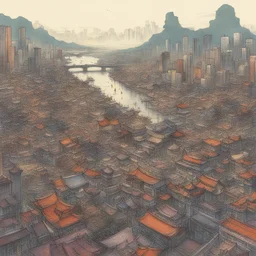 a city by Ching Yeh
