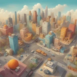 a city by Chris LaBrooy
