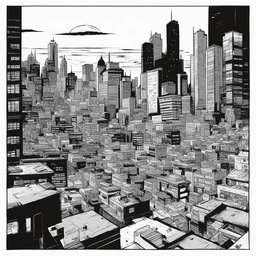 a city by Chris Samnee