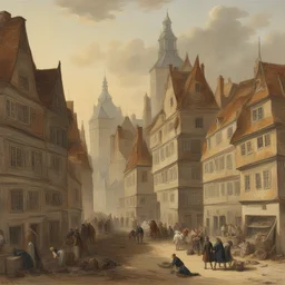 a city by Christian Wilhelm Allers