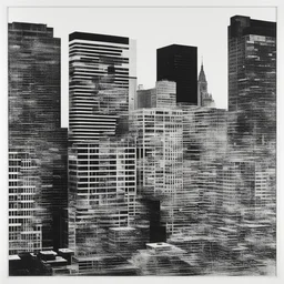 a city by Christopher Wool