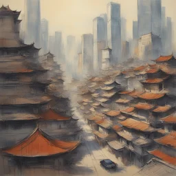 a city by Chuah Thean Teng