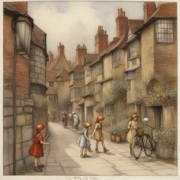 a city by Cicely Mary Barker