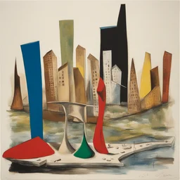a city by Claes Oldenburg