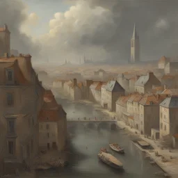 a city by Claude Lefèbvre