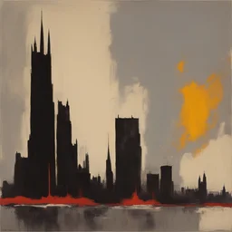 a city by Clyfford Still