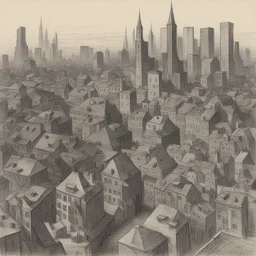 a city by Conrad Felixmüller