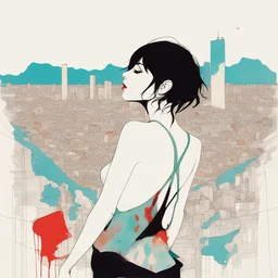 a city by Conrad Roset