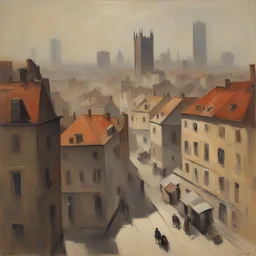 a city by Constantin Joffe