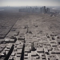 a city by Cornelia Parker