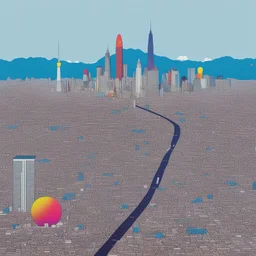 a city by Cory Arcangel