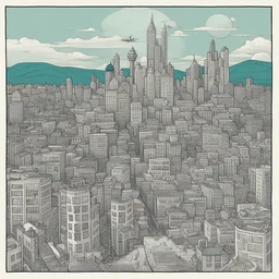 a city by Craig Thompson