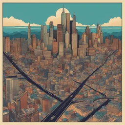 a city by Dan Frazier