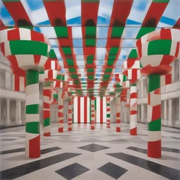 a city by Daniel Buren