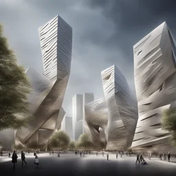 a city by Daniel Libeskind