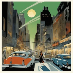 a city by Darwyn Cooke
