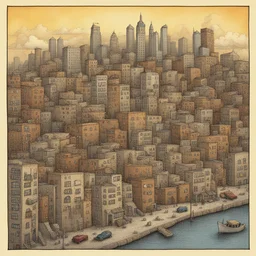 a city by Dave Coverly