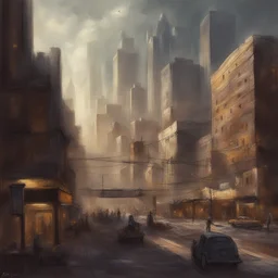 a city by Dave Rapoza