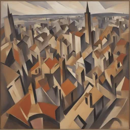 a city by David Bomberg