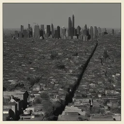 a city by David Lynch