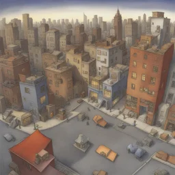 a city by David Wiesner