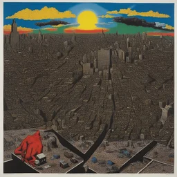 a city by David Wojnarowicz