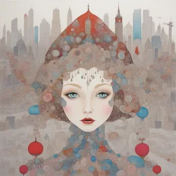a city by Del Kathryn Barton