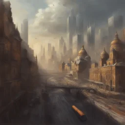 a city by Dmitry Vishnevsky