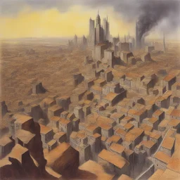 a city by Don Lawrence