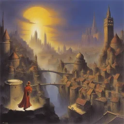 a city by Don Maitz