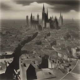 a city by Dora Maar