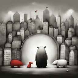 a city by Doug Hyde