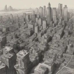 a city by Duncan Fegredo