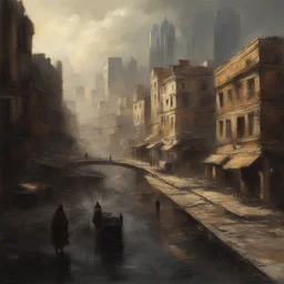 a city by Dusan Djukaric