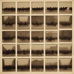 a city by Eadweard Muybridge