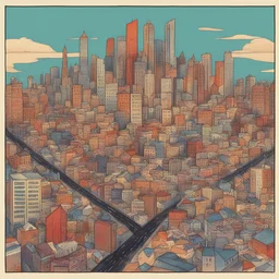a city by Echo Chernik