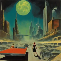 a city by Ed Emshwiller