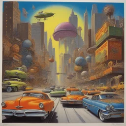 a city by Ed Roth