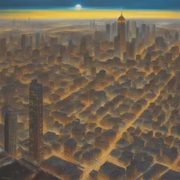 a city by Ed Valigursky