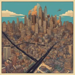 a city by Eddie Del Rio
