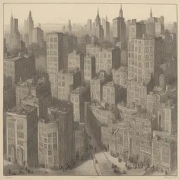 a city by Edith Rimmington