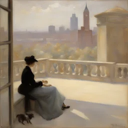 a city by Edmund Tarbell