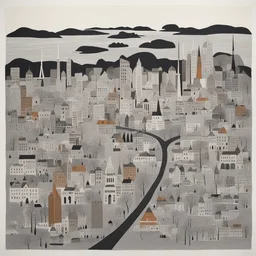 a city by Edna Reindel