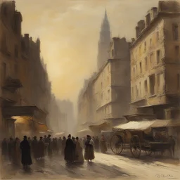 a city by Edouard Riou